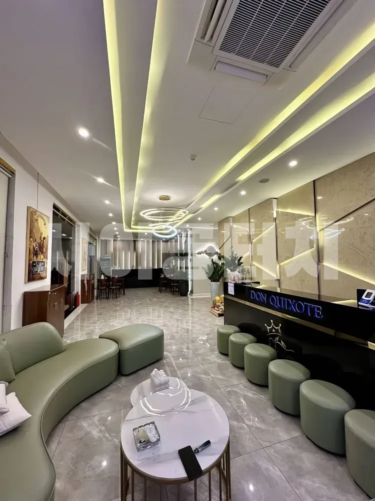돈키호테 스파의 현대적인 로비