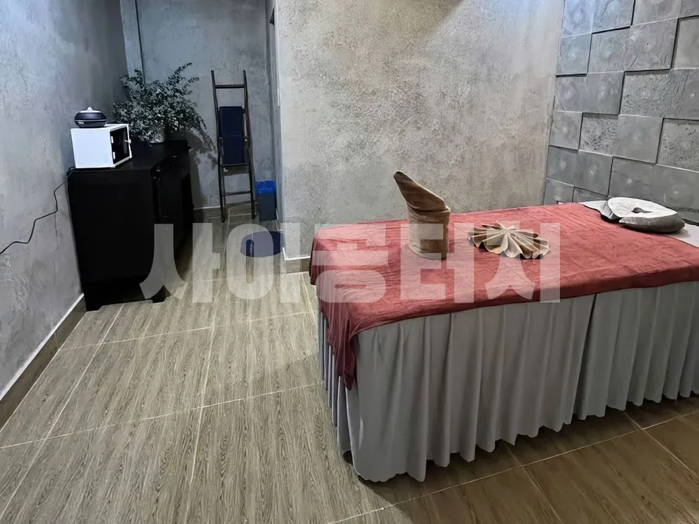 아늑한 분위기의 마사지실 정면