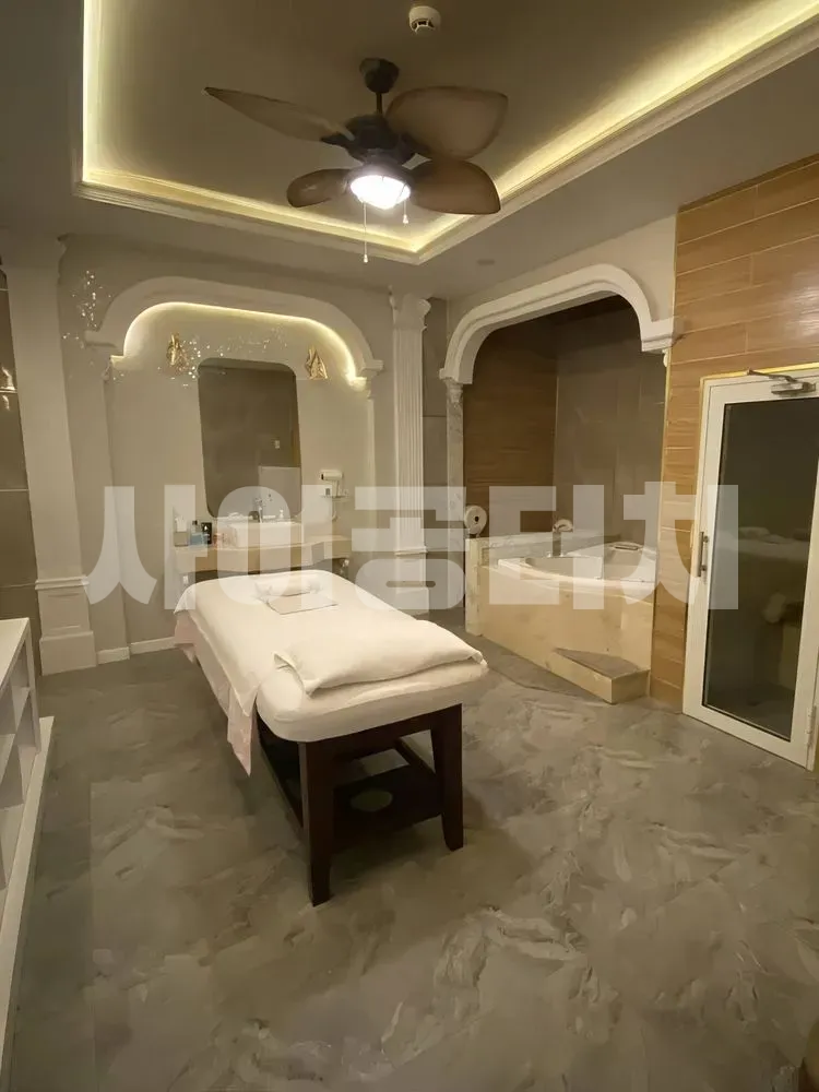 우아한 스파 공간